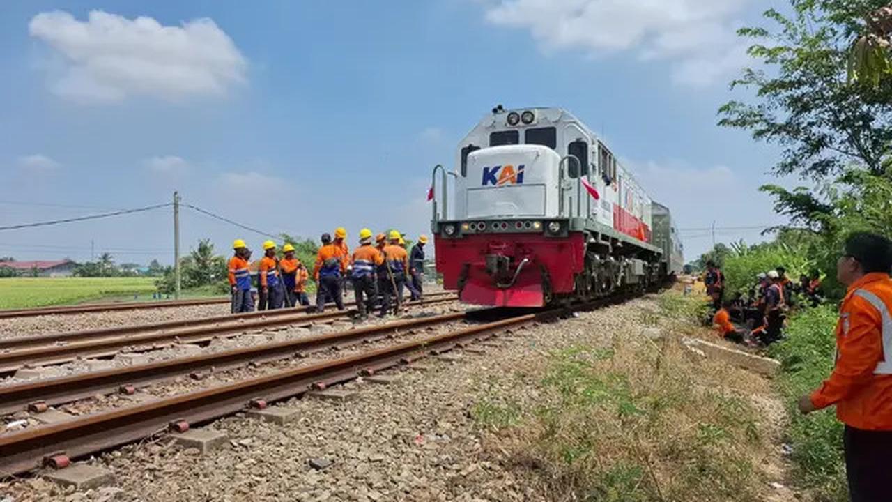 5 Gerbong Kereta Argo Bromo yang Anjlok Sudah Dievakuasi, Jalur via Stasiun Pegadenbaru Subang Kini Bisa Dilewati