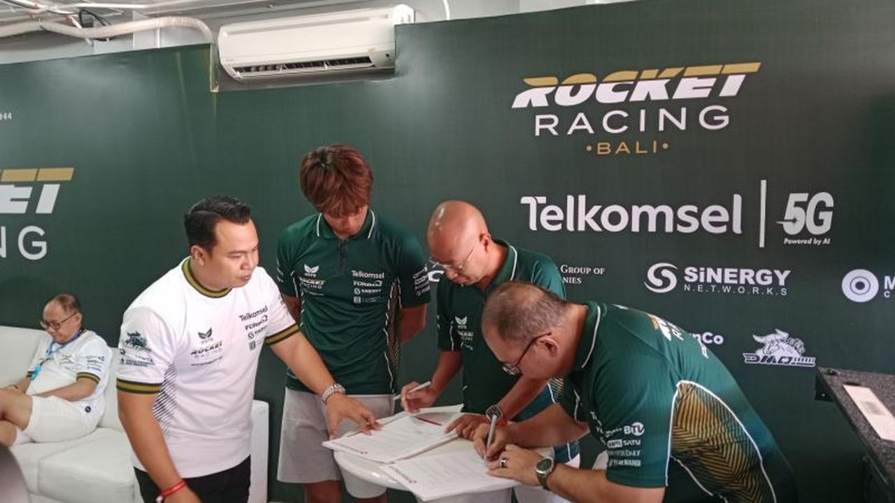 Rocket Racing Bali Dukung Penuh Pembalap Muda Nadeem Zimraan Rustombi di Mandalika