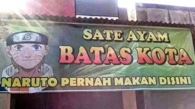 8 Potret Nyeleneh Cara Orang Jualan Sate, Ada yang Pakai Kostum Ini Kocak