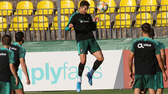 Semangat Cristiano Ronaldo Jelang Lawan Lithuania di Kualifikasi Euro 2020
