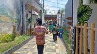 Suasana di Kampung Lawas Maspati salah satu wisata perkampungan Surabaya  wajib dikunjungi. Foto (Istimewa)