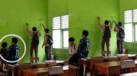Viral video guru tendang murid
