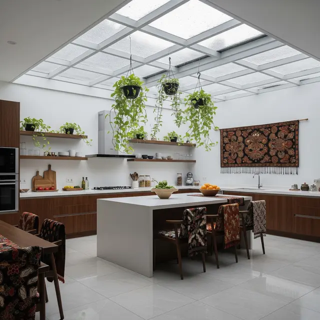 Ide Atap Transparan untuk Dapur Belakang