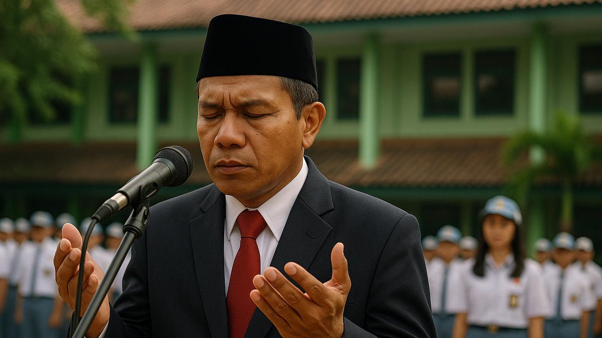 10 Doa Hardiknas 2025 untuk Upacara hingga Refleksi Pribadi, Cerminkan Semangat Transformasi Pendidikan Indonesia