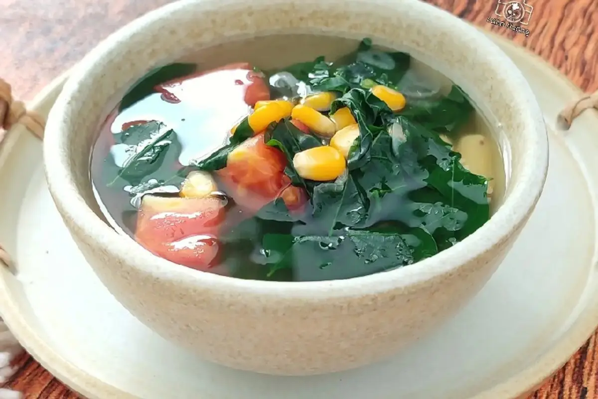 Sayur Bening Daun Katuk Temu Kunci