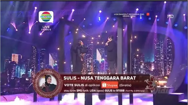 Sulis NTB duet dengan Pasha Ungu di Grand Final LIDA 2021