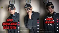 Cerita Dino CAW, Pria Bandung yang Alami Disabilitas Netra Akibat Kebiasaan Tenggak Miras. Foto: Tiktok @commonattitudewear.