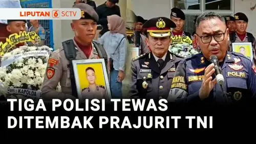 VIDEO: Terungkap! 3 Polisi Tewas saat Gerebek Judi Sabung Ayam Ditembak dari Jarak Tidak Jauh