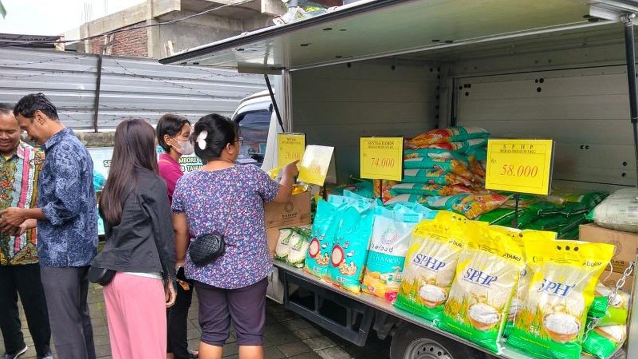 Disdag Mataram Gelar Pasar Keliling, Jamin Stabilisasi Harga Mataram Jelang Ramadhan
