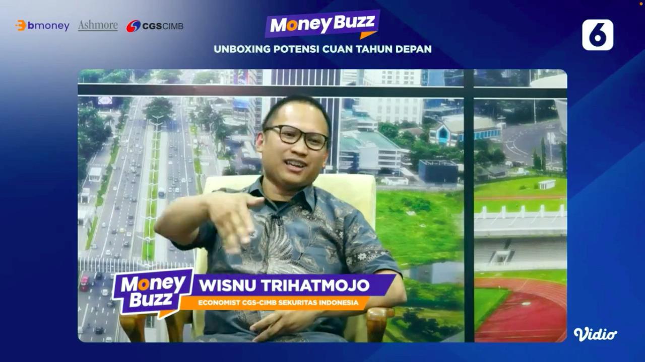Money Buzz: Unboxing Potensi Cuan Tahun Depan, Selasa (12/12/2023). (Foto: tangkapan layar/Pipit I.R)