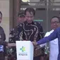 Presiden Joko Widodo (Jokowi) meresmikan gedung pelayanan kesehatan Ibu dan Anak di Rumah Sakit Ngoreah, Bali (Tangkapan layar Youtube Sekretariat Presiden)