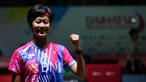 Dua wakil Indonesia di sektor tunggal putri, Gregoria Mariska Tunjung dan Putri Kusuma Wardani berhasil melaju ke babak 16 besar turnamen bulu tangkis Indonesia Masters 2023 yang menjadi rangkaian BWF Super Series kategori super 500 setelah dengan susah payah mengatasi lawan-lawanya di babak 32 besar yang digelar di Istora Gelora Bung karno, Senayan, Jakarta, Rabu (25/1/2023). (Bola.com/Bagaskara Lazuardi)