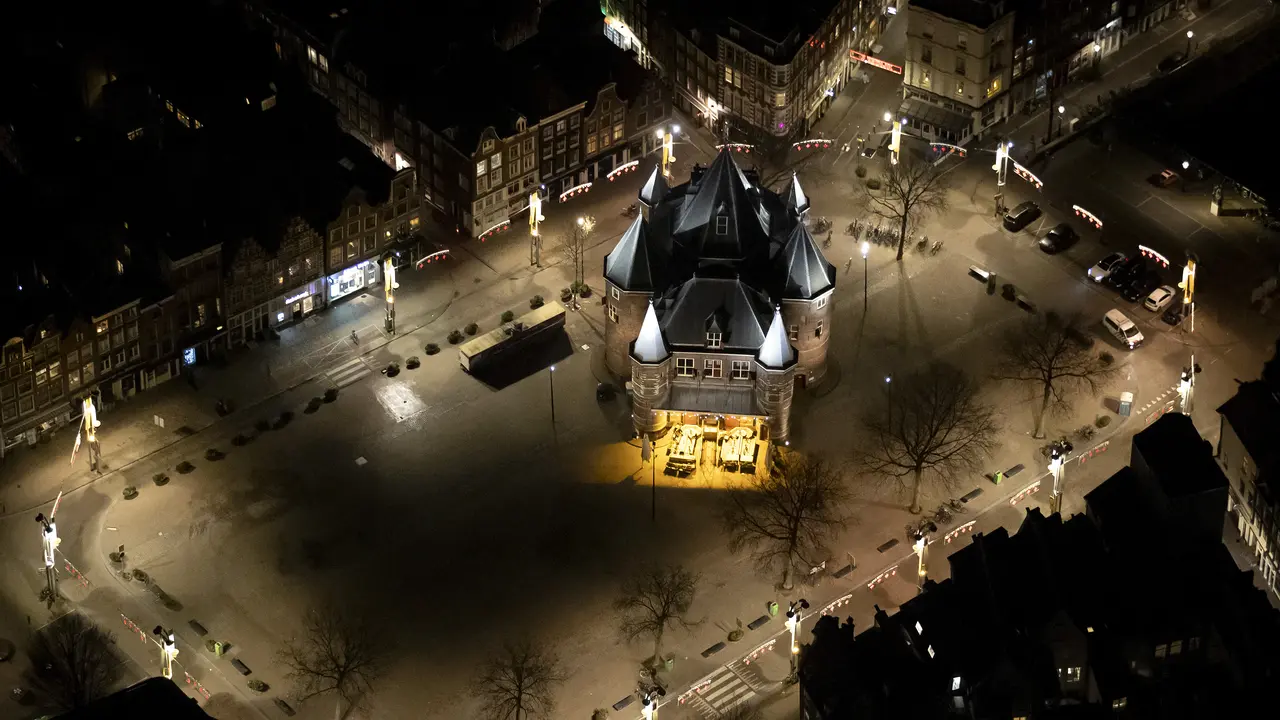 Begini Penampakan Kota Amsterdam Saat Jam Malam COVID-19