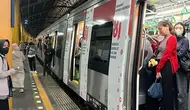 Tawuran Ganggu KRL Bogor, Penumpang Pilih Turun