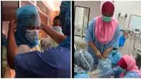 Viral, Perawat Gunakan Kantong Plastik sebagai Pengganti APD Ini Bikin Miris