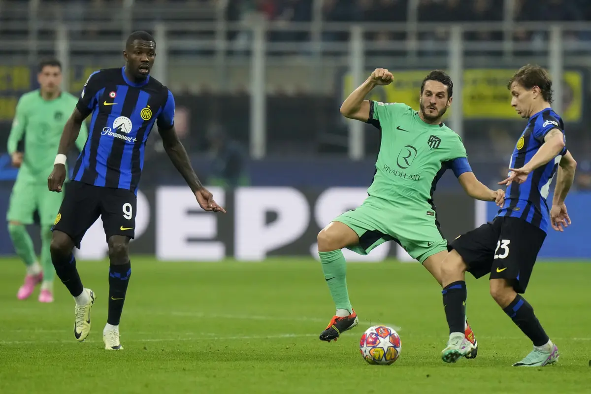 Inter Milan vs Atletico Madrid - Liga Champions