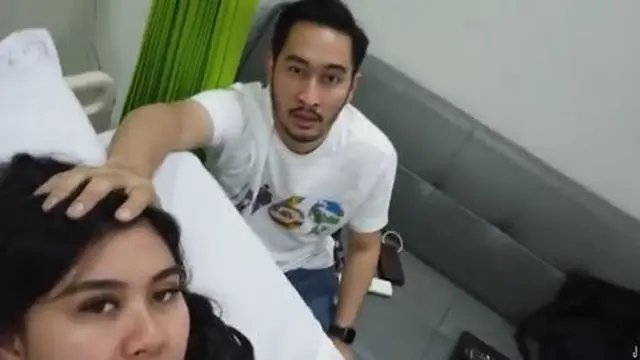 7 Momen Haru Lahiran Syahnaz Sadiqah, Bayinya Kembar