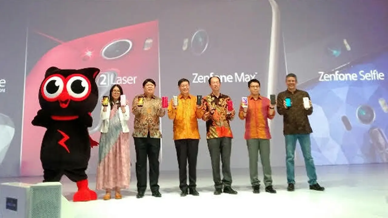 Asus Boyong 4 Zenfone Terbaru ke Indonesia