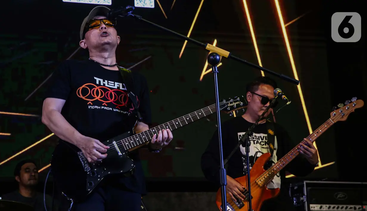 Sepanjang gelaran festival musik All You Can Hear Gigs 2024 sejumlah musisi dan penyanyi top era 2000an tampil membawakan lagu-lagu hits sekaligus memperkenalkan karya-karya terbaru mereka. (Liputan6.com/Angga Yuniar)