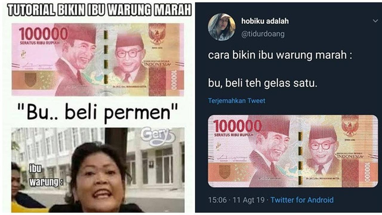 6 Meme Pembeli Belanja Pakai Uang Rp 100 Ribu tapi Beli Sedikit Ini Bikin Emosi