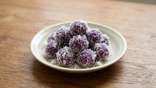 Klepon Ubi Ungu