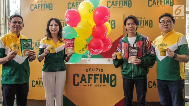 Intip Keseruan Launching Caffino Bersama Iqbaal Ramadhan  