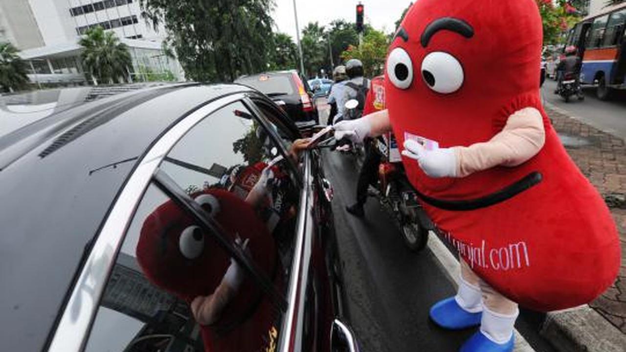 Kampanye ginjal sehat di Bundaran HI