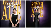6 Potret Beda Gaya Aqeela Calista dan Alin Fauziah di Gala Premiere Film Rumah untuk Alie