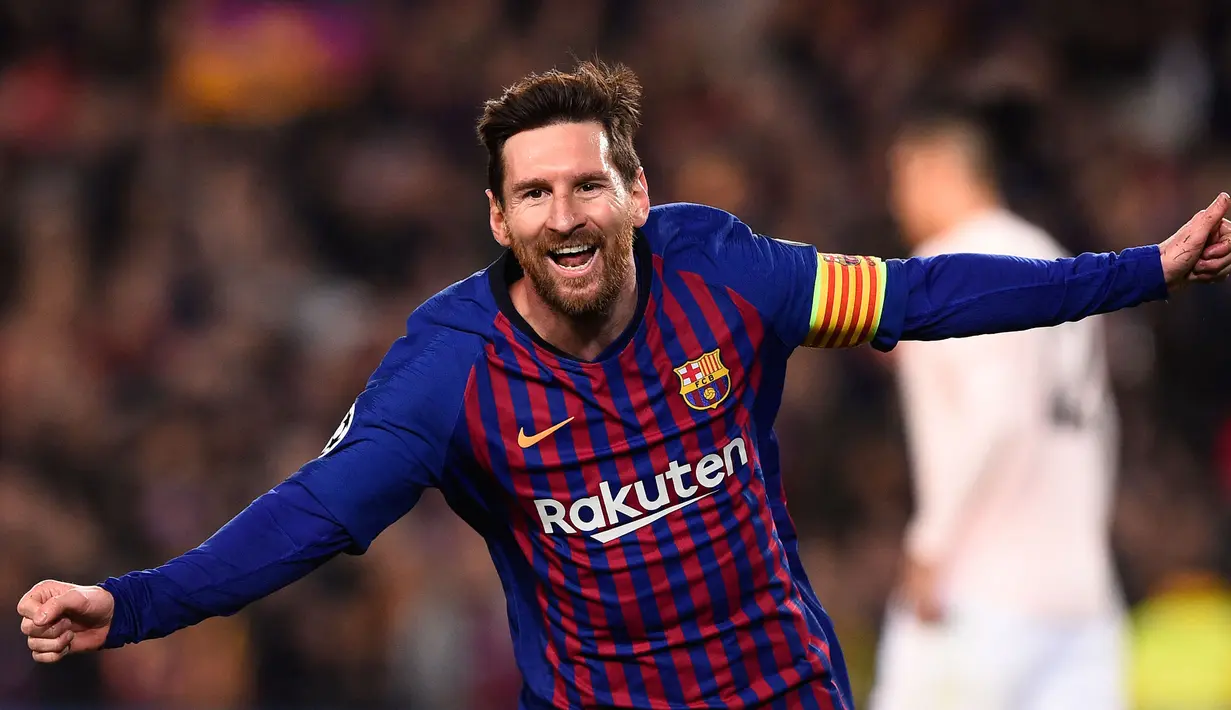 Lionel Messi mengakhiri tambahan torehan gol di Barcelona sejak kontraknya habis pada akhir Juni lalu. La Pulga tercatat telah memberikan 672 gol dan 305 assist dari 778 penampilannya sejak dirinya bergabung dengan Blaugrana tahun 2004 silam. (Foto: AFP/Josep Lago)