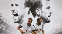 Harry Kane - Tottenham Hotspur dan Inggris (Bola.com/Adreanus Titus)