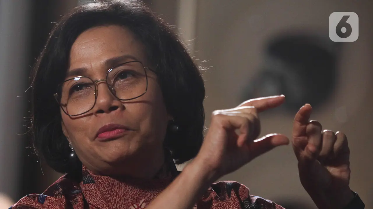 Menteri keuangan Sri Mulyani