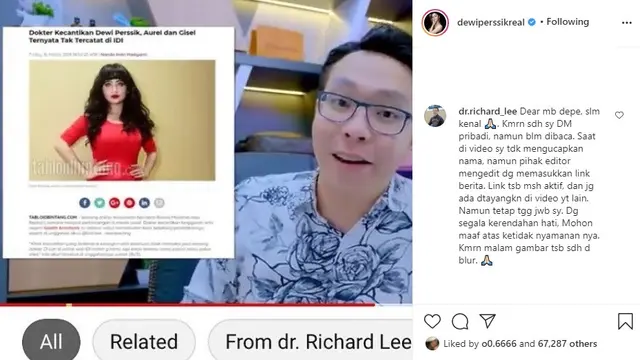 Dewi Perssik (Foto: Instagram/@dewiperssikreal)