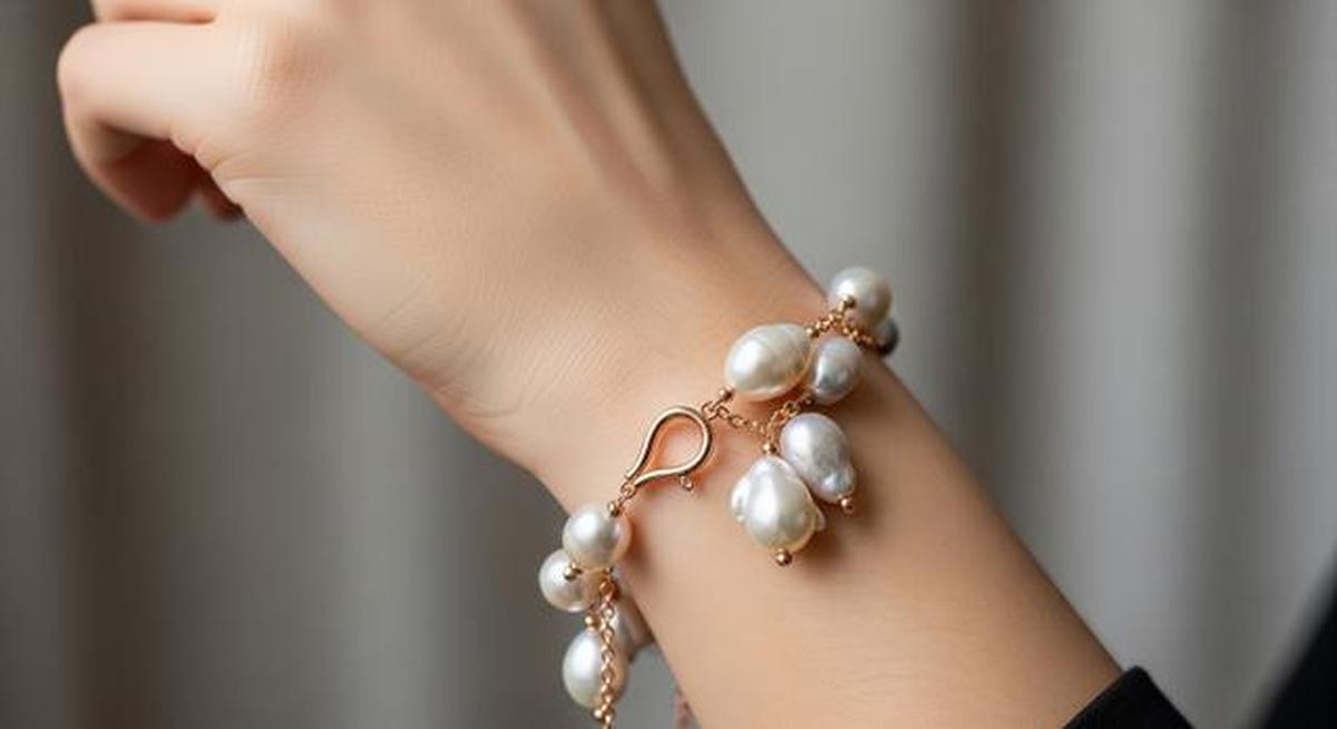 8 Model Gelang Mutiara Modern Baroque untuk Pesta, Sederhana Tapi Mewah