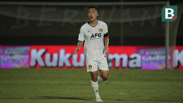 Pemain Persik Kediri Arthur Daniel Irawan