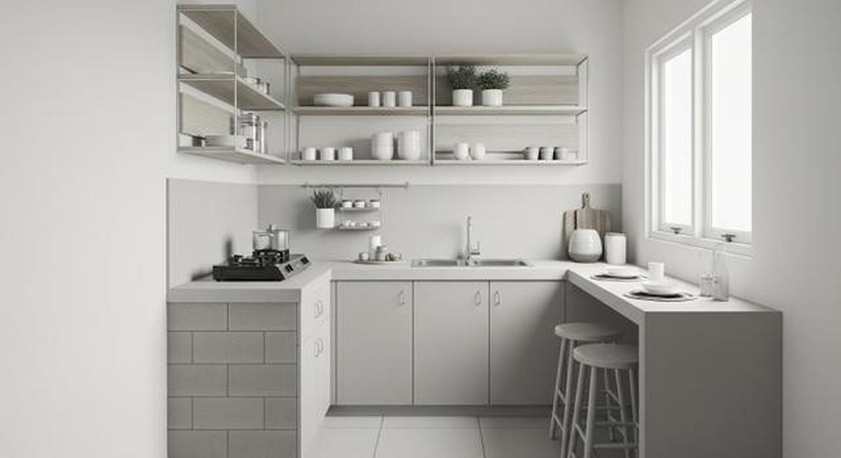 8 Desain Kitchen Set Kecil Murah Budget 10 Juta, Meski Mungil Tapi Estetik