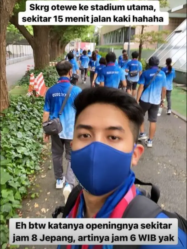 6 Potret Keseruan Jerome Polin Jadi Volunteer di Paralimpiade Tokyo 2020