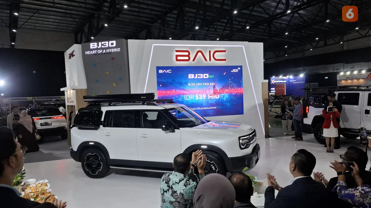 BAIC BJ30 Hybrid Debut di GIIAS Makassar 2025