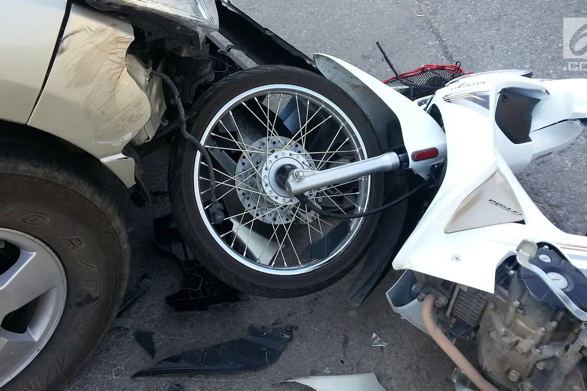 Kecelakaan Kendaraan Bermotor atau Kecelakaan Roda Dua