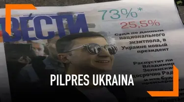 Pelawak Ukraina Volodymyr Zelenskiy berhasil meraup suara mayoritas dalam Pilpres 2019. Masyarakat Ukraina menanggapi beragam tentang hasil Pilpres ini.