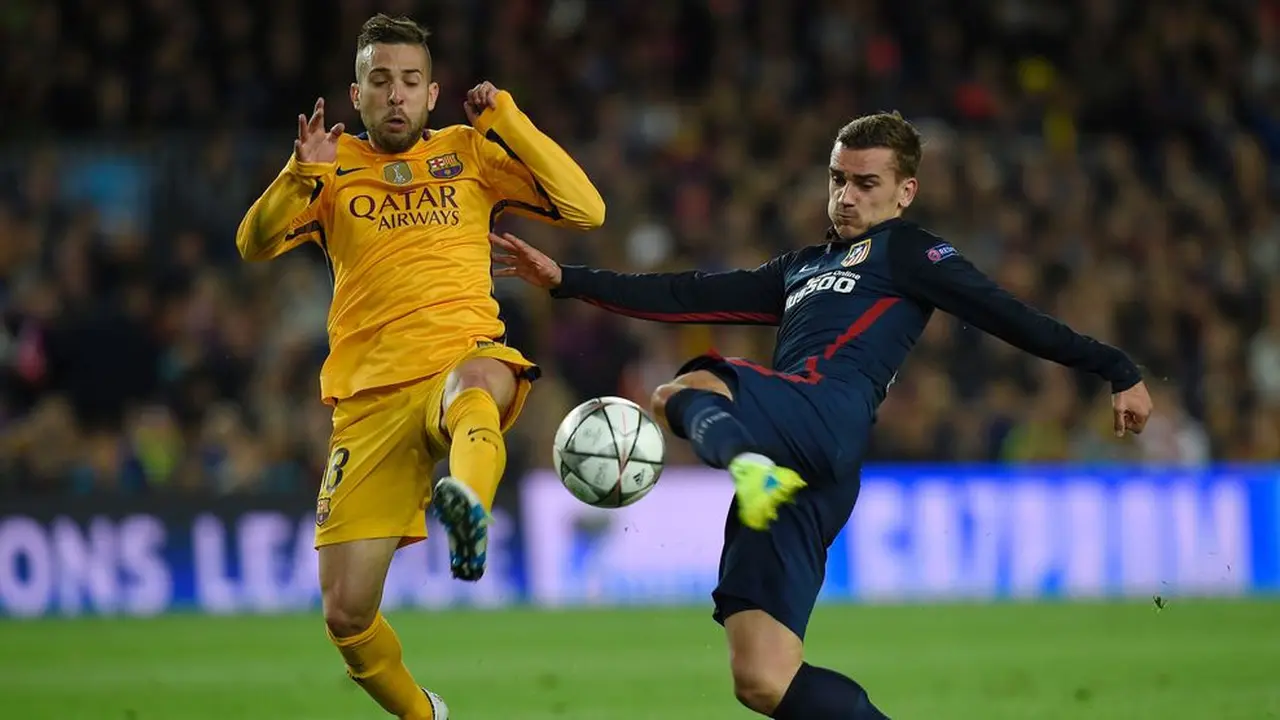 Jordi Alba - Antoine Griezmann