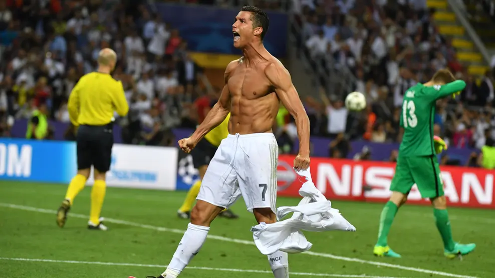 Cristiano Ronaldo mengantarkan Real Madrid menjadi juara Liga Champions 2016. (doc. UEFA)