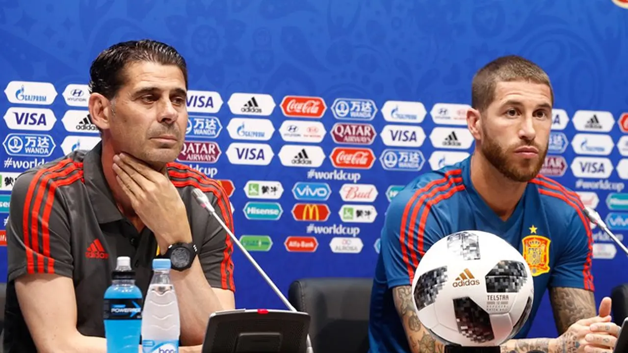 Fernando Hierro dan Sergio Ramos
