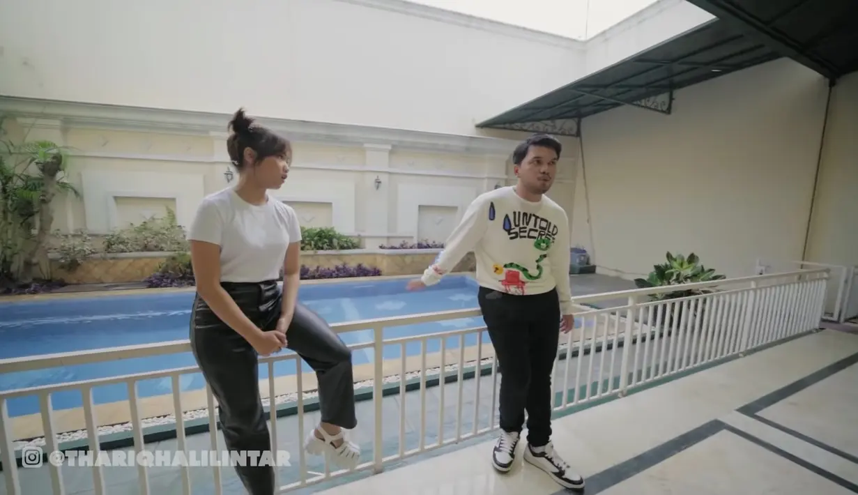 Thariq tampaknya memang sudah siap berkeluarga dengan membeli rumah yang nyaman dan ramah anak. (YouTube Thariq Halilintar)