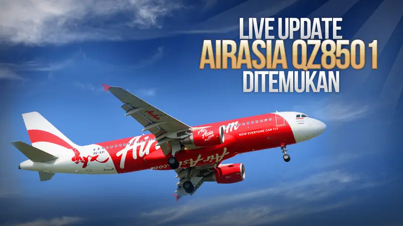 Live Update Pencarian AirAsia QZ8501