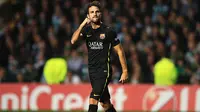 [Menit 74] Fabregas Bawa Barcelona Unggul