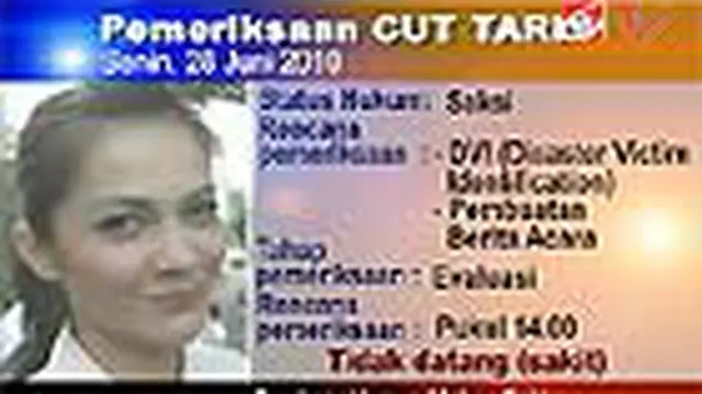 Cut Tari Sakit