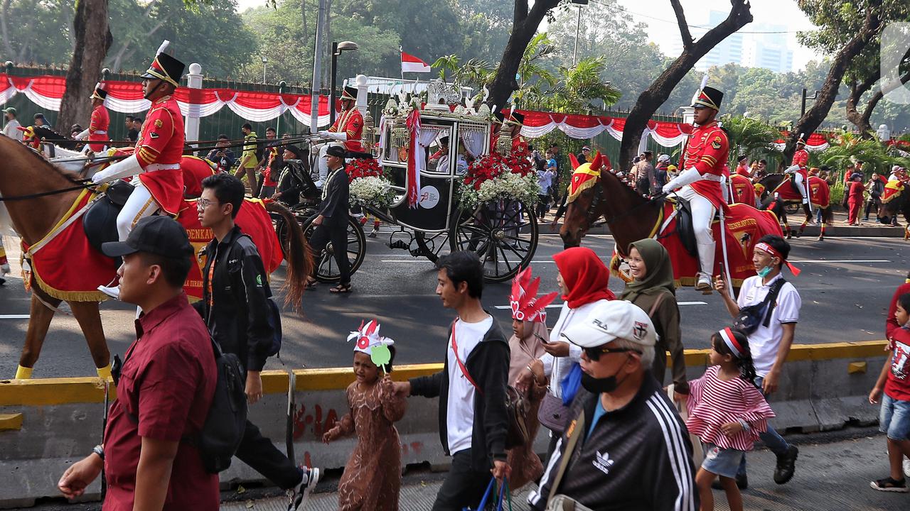 Catat, Ada Kirab Bendera Pusaka dari Jakarta ke IKN 10 Agustus 2024