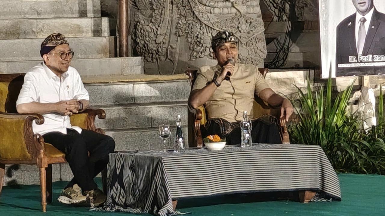 Duduk Bareng Fadli Zon, Putu Rudana Sebut Museum Butuh Regulasi agar Berkembang jadi Pusat Edukasi dan Budaya