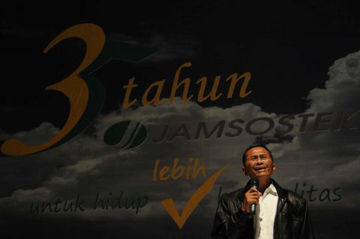Dahlan Iskan hadiri perayaan HUT ke-35 Jamsostek