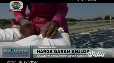 Di saat hasil panen garam melimpah, hampir bisa dipastikan apa yang dihasilkan oleh para petani akan berbading dengan harapan yang selama ini mereka inginkan. Seperti halnya petani garam di wilayah Kecamatan Palang Tuban.